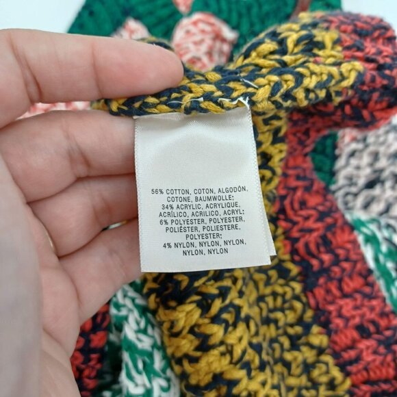 Anthropologie Maeve Harmony Sweater Tank Women's M Colorblock Stripes Knit - Picture 6 of 9